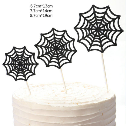 Cake Decoration Spider Spider Web Spider Plugin Children&