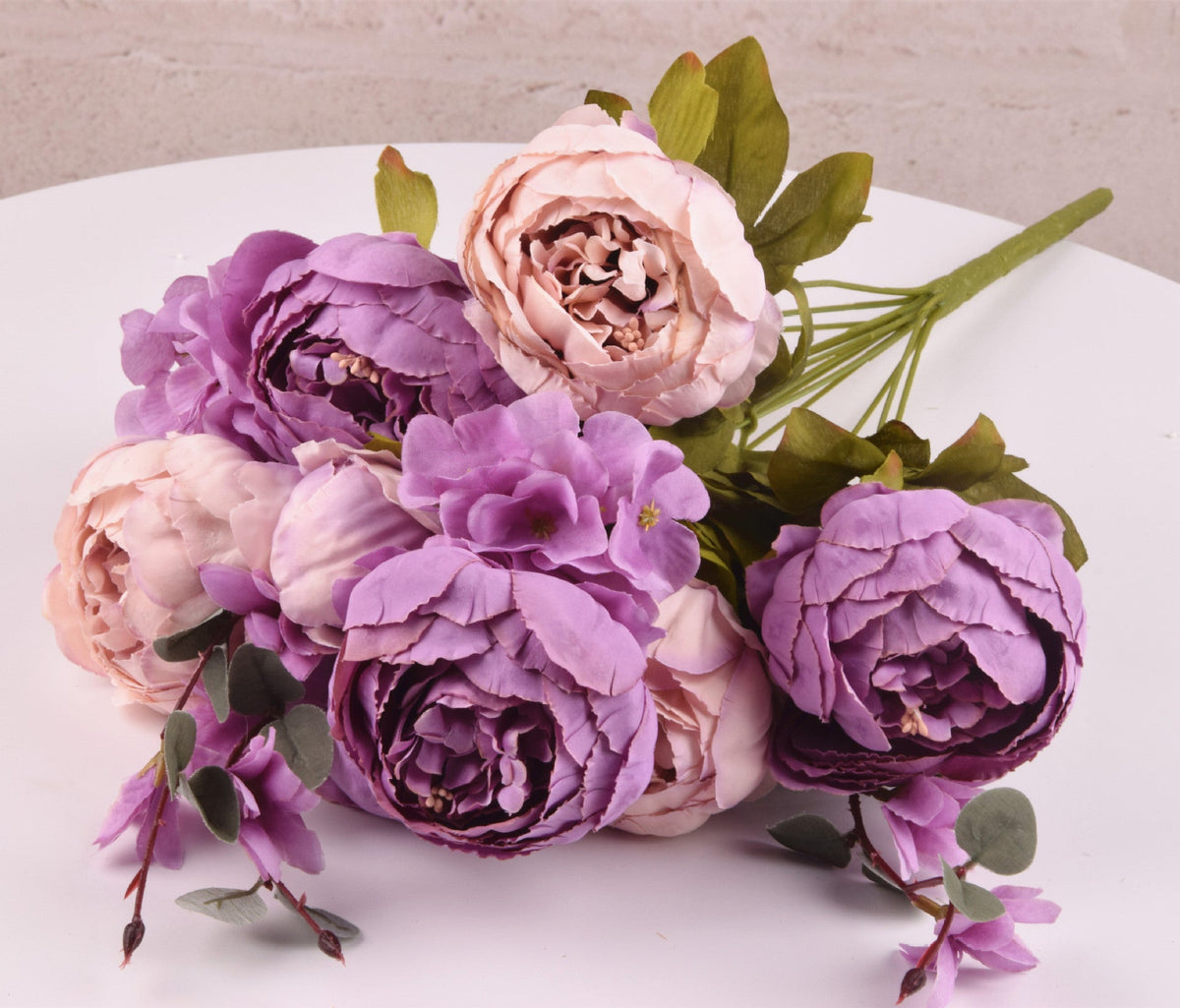 13 Core-spun Peony Decorative Flowers Artificial Flowers Artificial Flowers