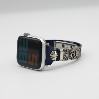 Retro DIY Embossed Watch Wrist Band