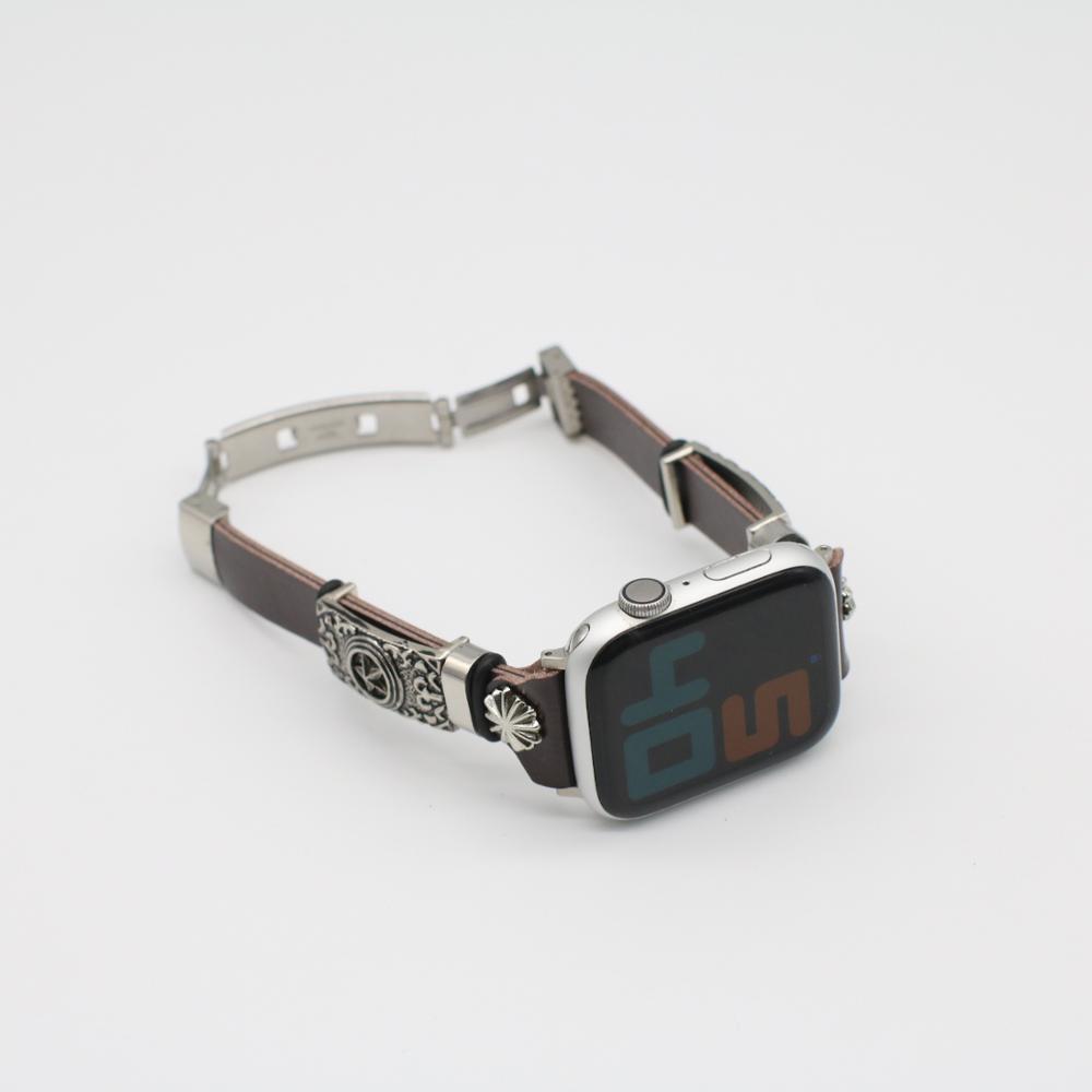 Retro DIY Embossed Watch Wrist Band