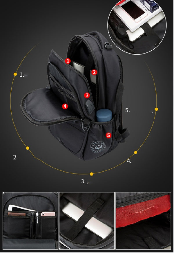 Backpack Usb Men&