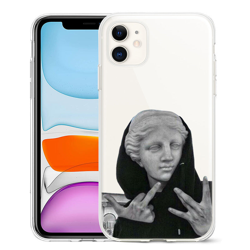 Compatible with Apple, Compatible with Apple , Suitable For Iphone12 Cross-Border Van Gogh Apple Xs Art Student Art Oil Painting Mobile Phone Case Art Phone Case