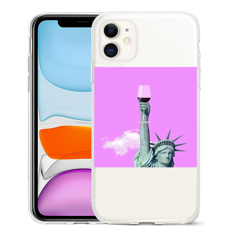 Compatible with Apple, Compatible with Apple , Suitable For Iphone12 Cross-Border Van Gogh Apple Xs Art Student Art Oil Painting Mobile Phone Case Art Phone Case