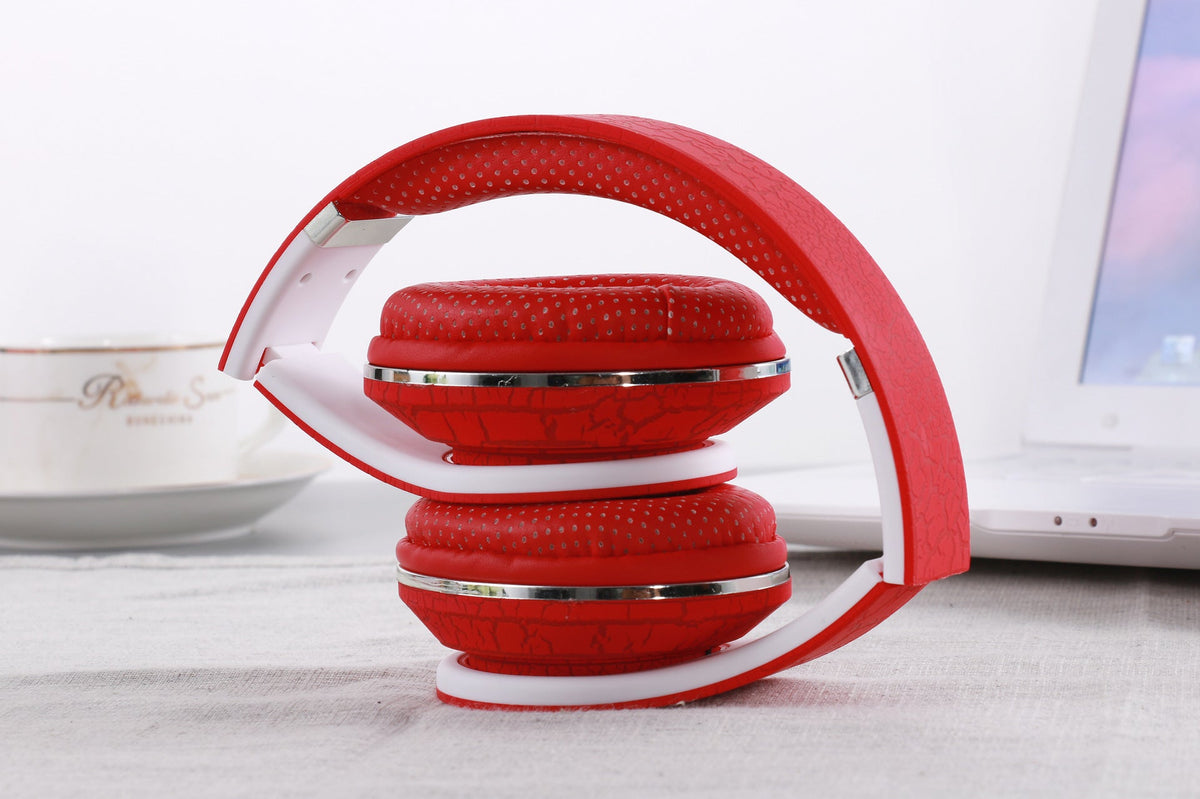 High Quality New Burst Universal Interface Foldable Headset Mobile Phone Headset With Microphone Color Fashion Headset