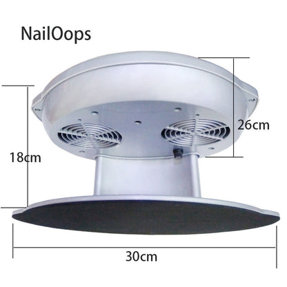 High-Power Hot/Cold Air Nail Dryer