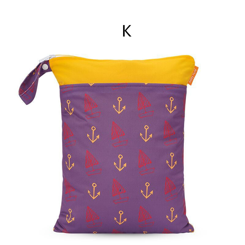 Baby Waterproof And Reusable Diaper Storage Bag