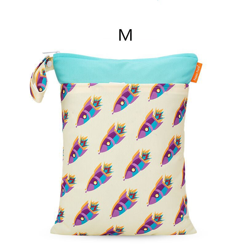 Baby Waterproof And Reusable Diaper Storage Bag