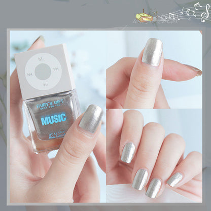 Odorless Cherry Nail Polish Non-Peelable