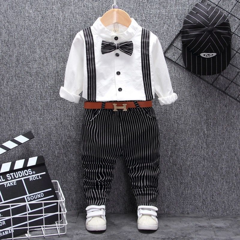 Boys Bib Two-piece Children&