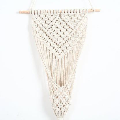 Woven Net Bag, Flower Basket, Wall Decor