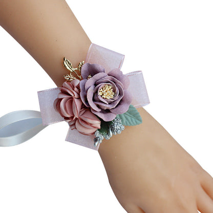 Korean Wedding Simulation Corsage Cloth For Bride&