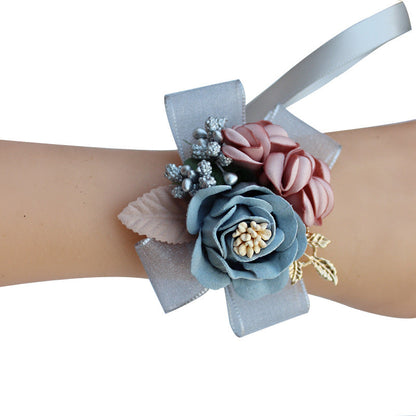 Korean Wedding Simulation Corsage Cloth For Bride&