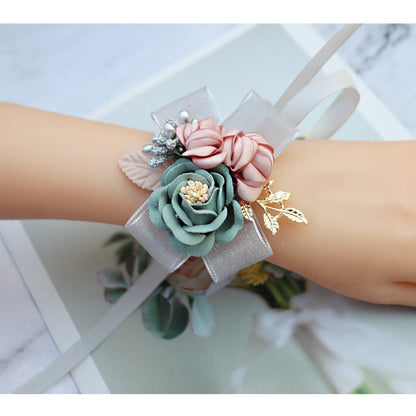 Korean Wedding Simulation Corsage Cloth For Bride&