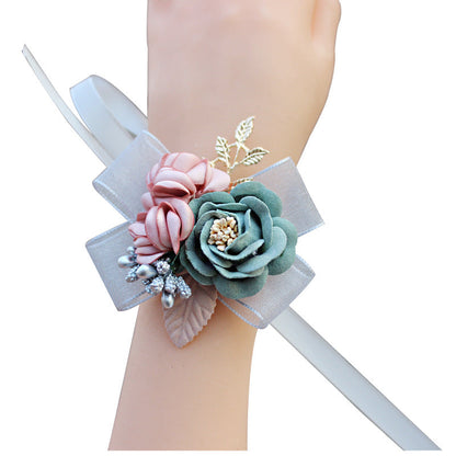 Korean Wedding Simulation Corsage Cloth For Bride&