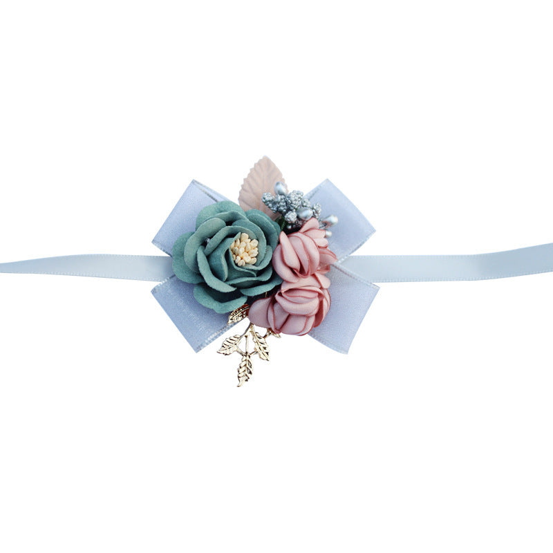 Korean Wedding Simulation Corsage Cloth For Bride&