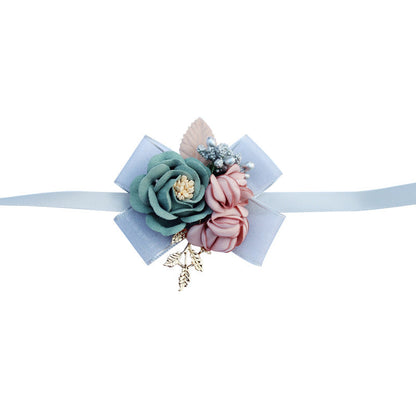 Korean Wedding Simulation Corsage Cloth For Bride&