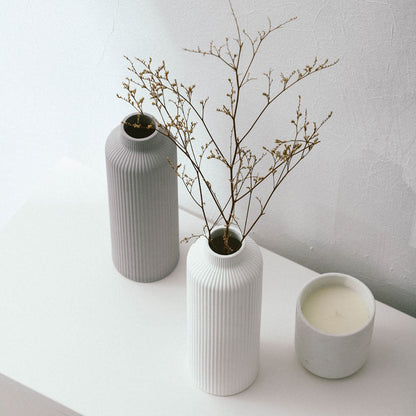 Small Potted Dried Flower Bouquet Decor