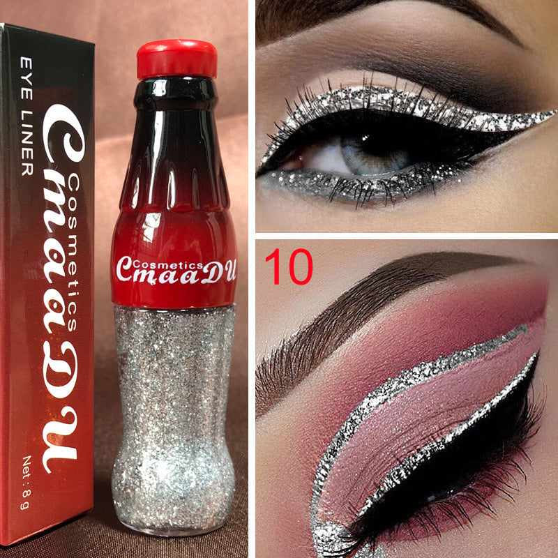 Diamond Shining Glitter Eyeliner: Party-Perfect Smoky Sexy Eyes