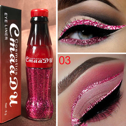 Diamond Shining Glitter Eyeliner: Party-Perfect Smoky Sexy Eyes