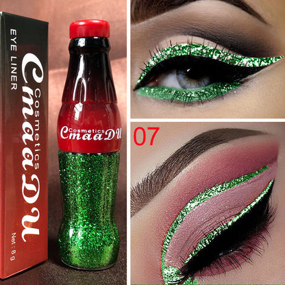 Diamond Shining Glitter Eyeliner: Party-Perfect Smoky Sexy Eyes
