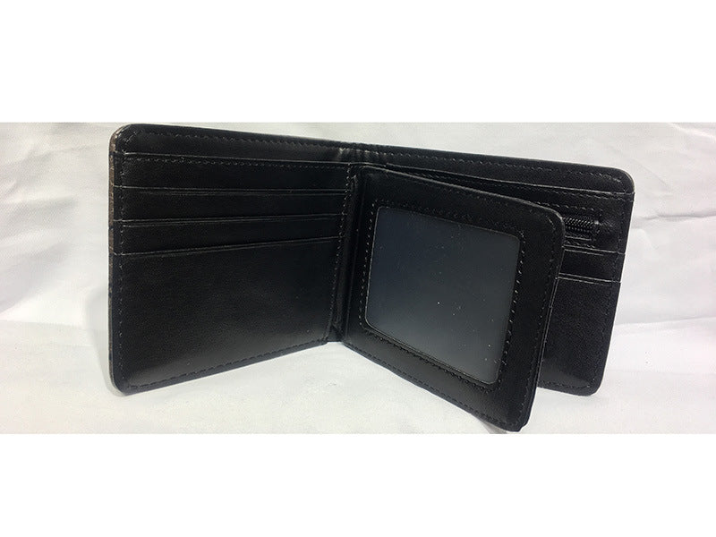 Pulp Fiction Peripheral Wallet PU Leather Embossed Men&