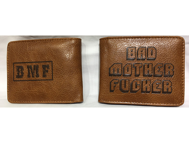 Pulp Fiction Peripheral Wallet PU Leather Embossed Men&