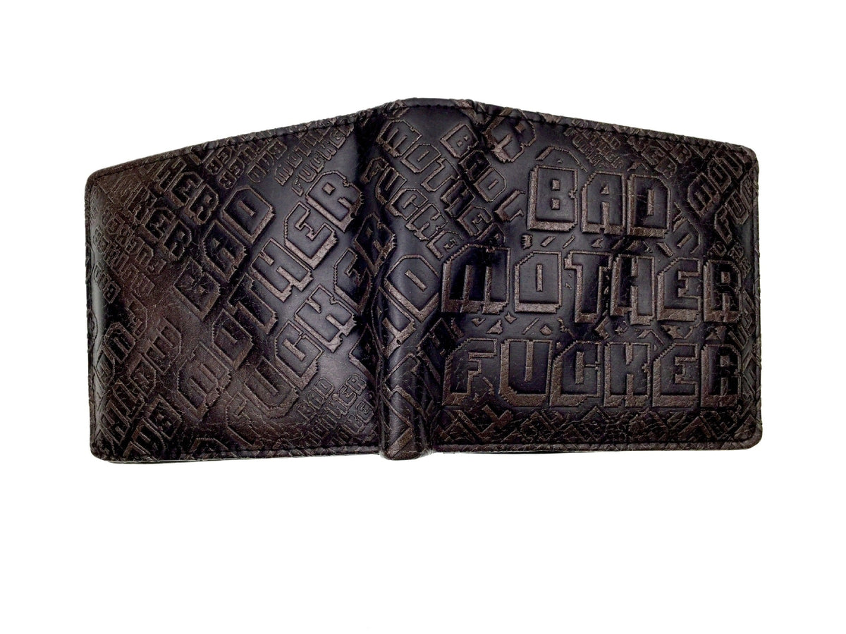 Pulp Fiction Peripheral Wallet PU Leather Embossed Men&