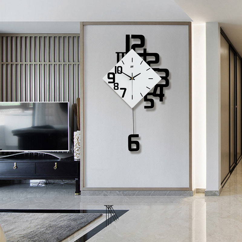 Personalized Digital Wooden Wall Clock