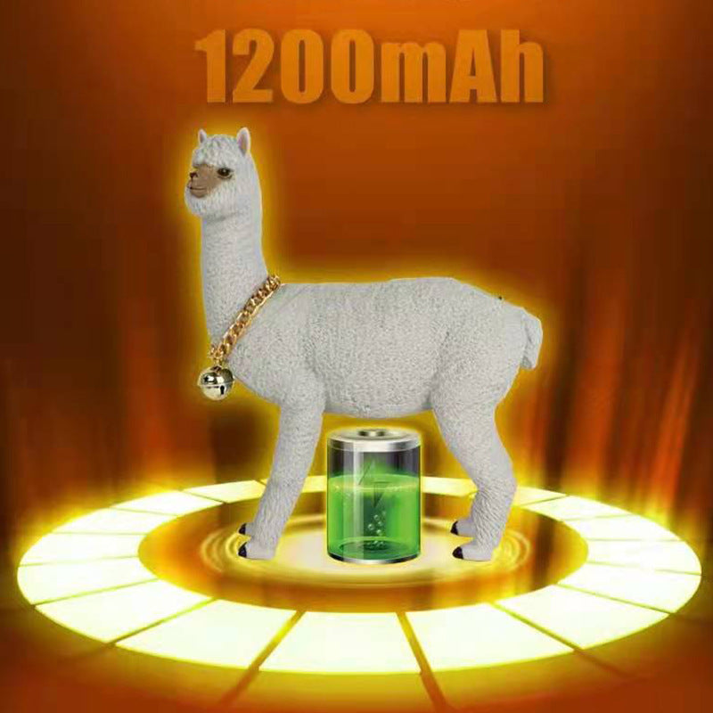 Portable Cartoon Alpaca Bluetooth Speaker