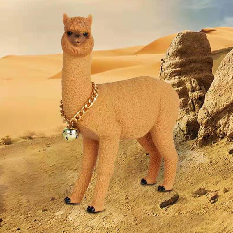 Portable Cartoon Alpaca Bluetooth Speaker