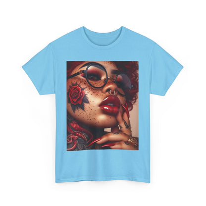 “Code Red” Cotton Graphic Tee