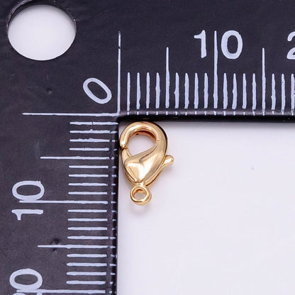 16K Gold Filled 10mm Lobster Claw Clasps Closure Findings | Z903