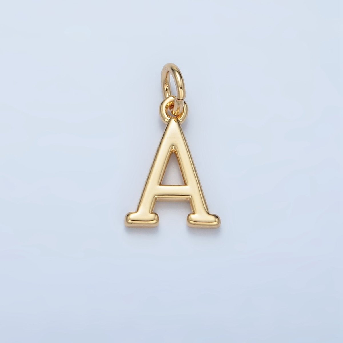 16K Gold Filled Greek Alphabet Personalized Charm in Gold &amp; Silver | A1271 - A1294