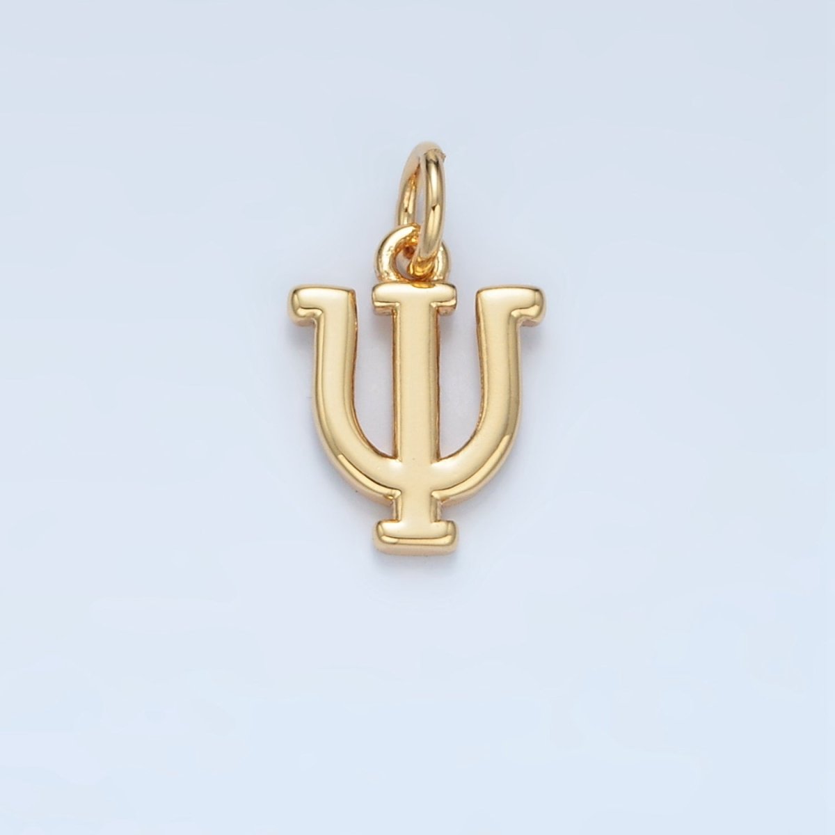 16K Gold Filled Greek Alphabet Personalized Charm in Gold &amp; Silver | A1271 - A1294