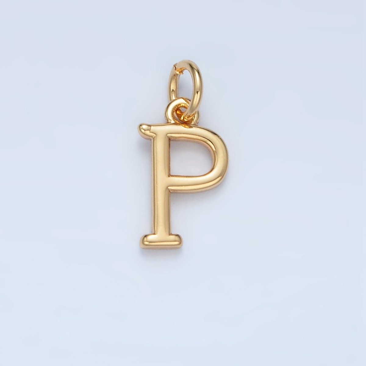 16K Gold Filled Greek Alphabet Personalized Charm in Gold &amp; Silver | A1271 - A1294