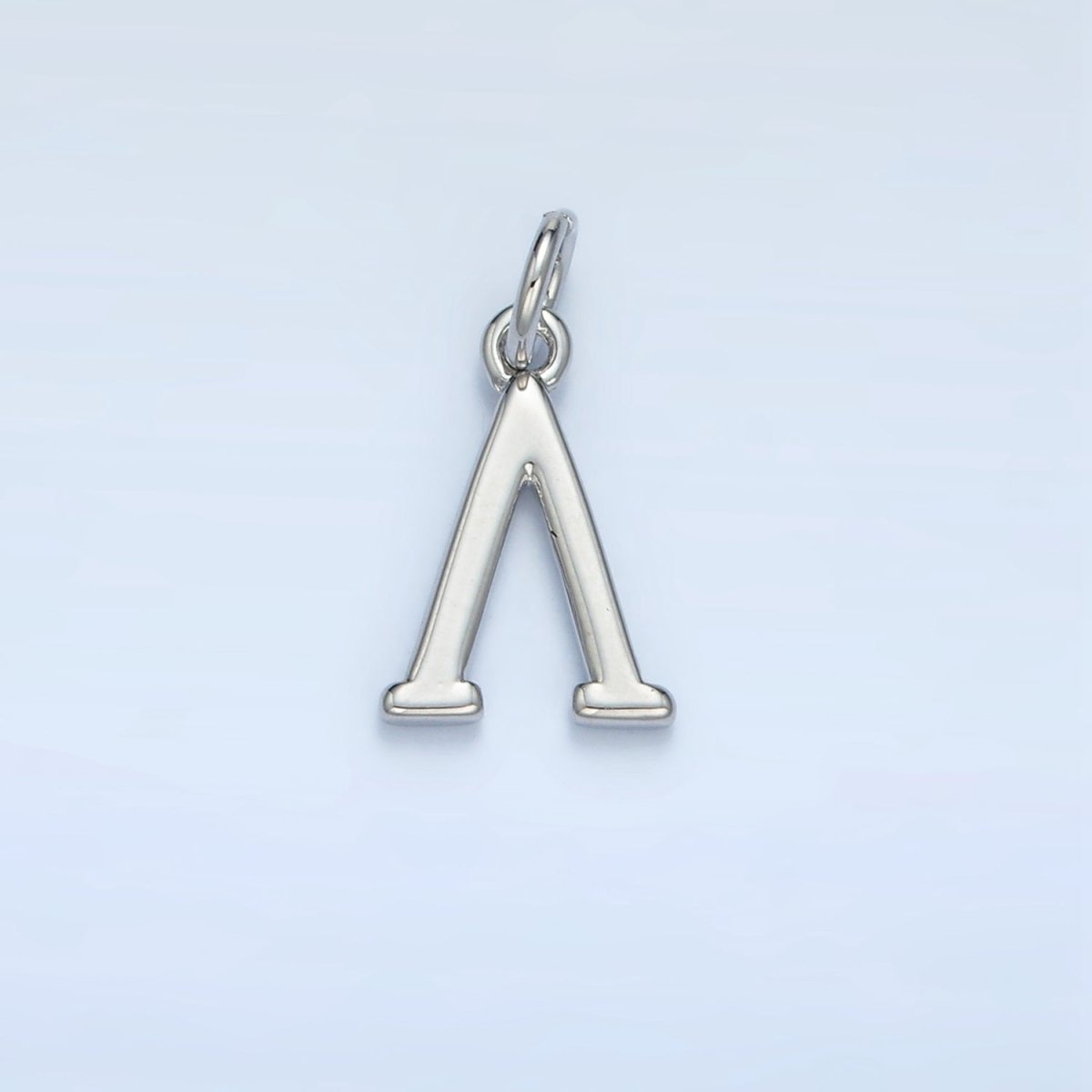 16K Gold Filled Greek Alphabet Personalized Charm in Gold &amp; Silver | A1271 - A1294