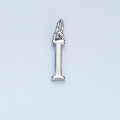 16K Gold Filled Greek Alphabet Personalized Charm in Gold &amp; Silver | A1271 - A1294