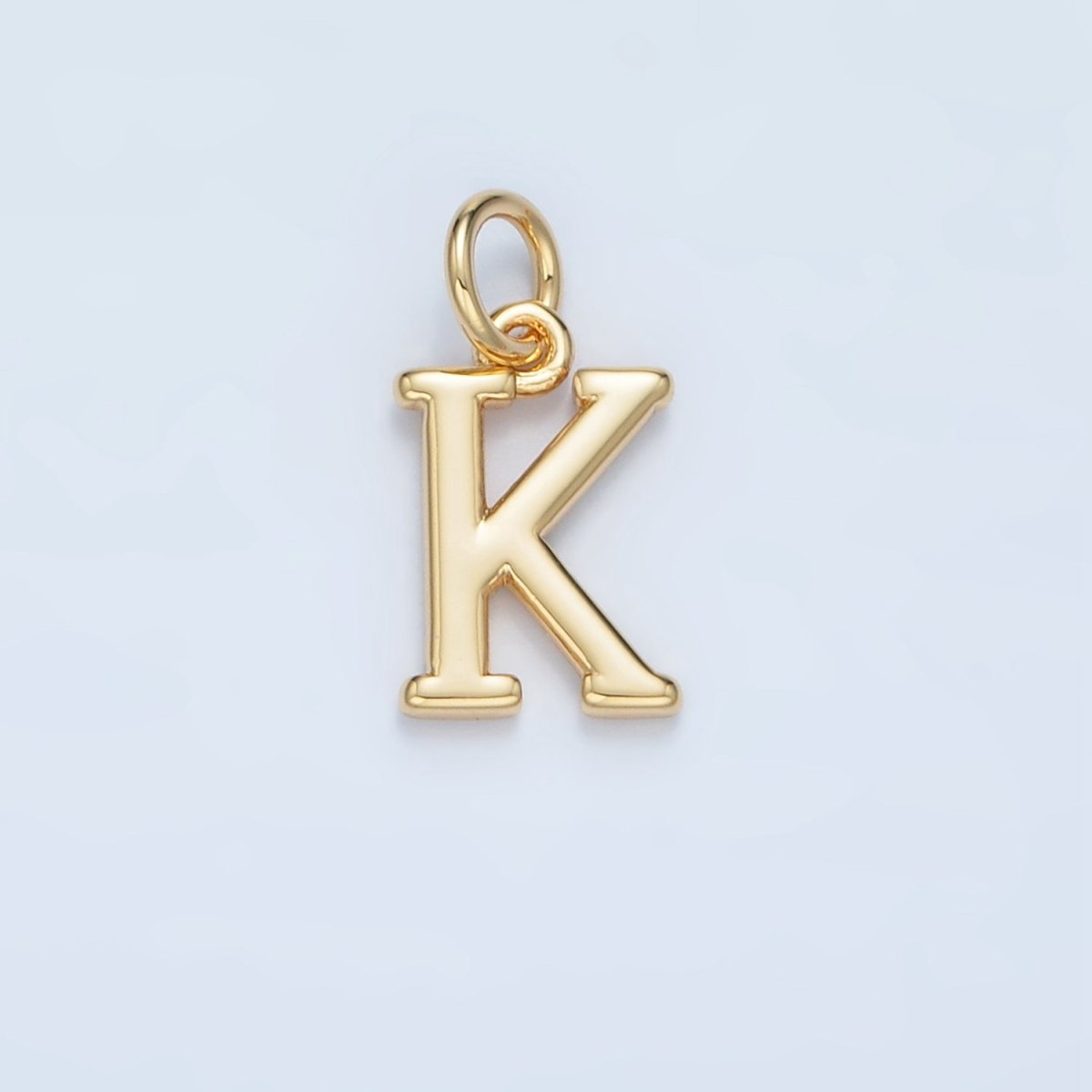 16K Gold Filled Greek Alphabet Personalized Charm in Gold &amp; Silver | A1271 - A1294