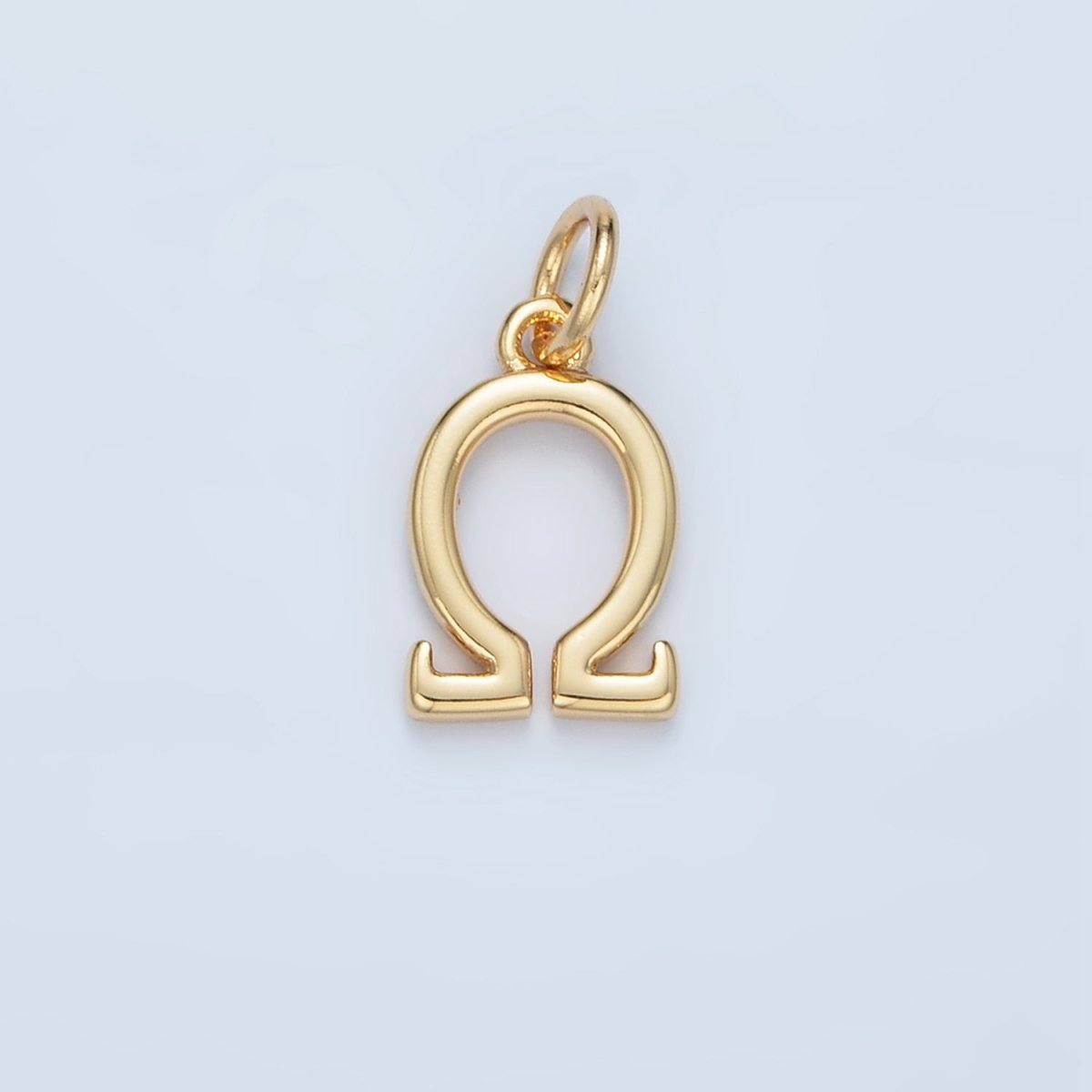 16K Gold Filled Greek Alphabet Personalized Charm in Gold &amp; Silver | A1271 - A1294