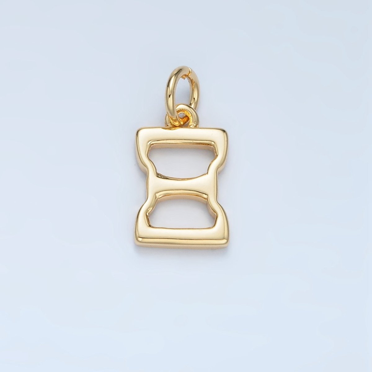 16K Gold Filled Greek Alphabet Personalized Charm in Gold &amp; Silver | A1271 - A1294