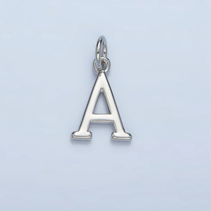 16K Gold Filled Greek Alphabet Personalized Charm in Gold &amp; Silver | A1271 - A1294