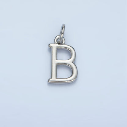 16K Gold Filled Greek Alphabet Personalized Charm in Gold &amp; Silver | A1271 - A1294