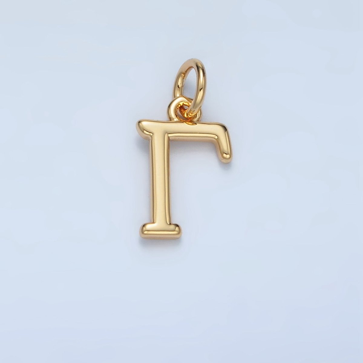 16K Gold Filled Greek Alphabet Personalized Charm in Gold &amp; Silver | A1271 - A1294