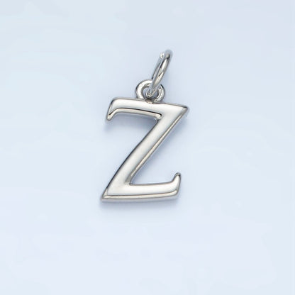 16K Gold Filled Greek Alphabet Personalized Charm in Gold &amp; Silver | A1271 - A1294