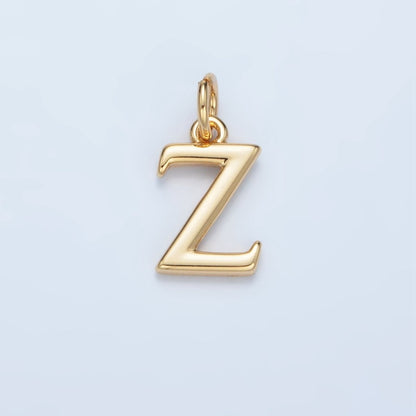 16K Gold Filled Greek Alphabet Personalized Charm in Gold &amp; Silver | A1271 - A1294