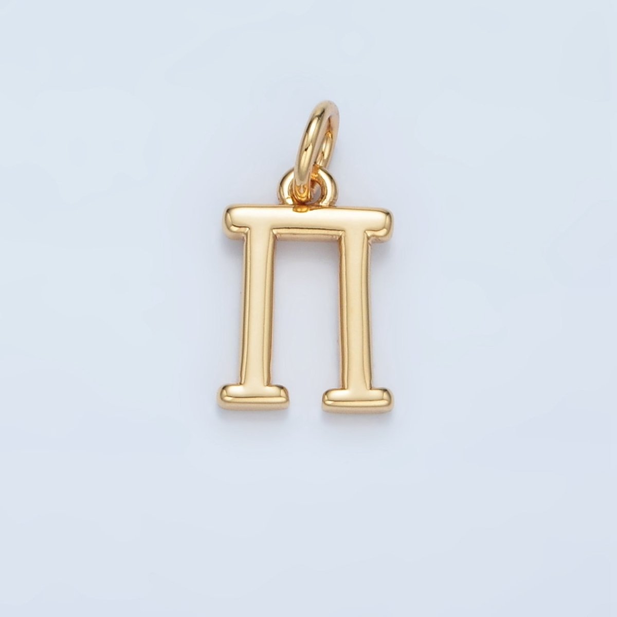 16K Gold Filled Greek Alphabet Personalized Charm in Gold &amp; Silver | A1271 - A1294