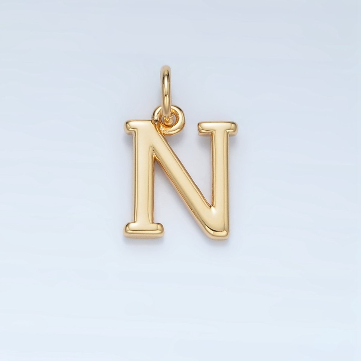 16K Gold Filled Greek Alphabet Personalized Charm in Gold &amp; Silver | A1271 - A1294