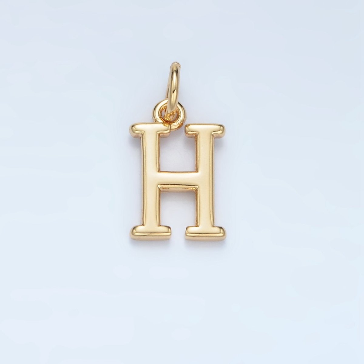 16K Gold Filled Greek Alphabet Personalized Charm in Gold &amp; Silver | A1271 - A1294