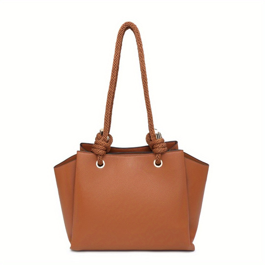 Women shoulder purse soft nylon handle hobo