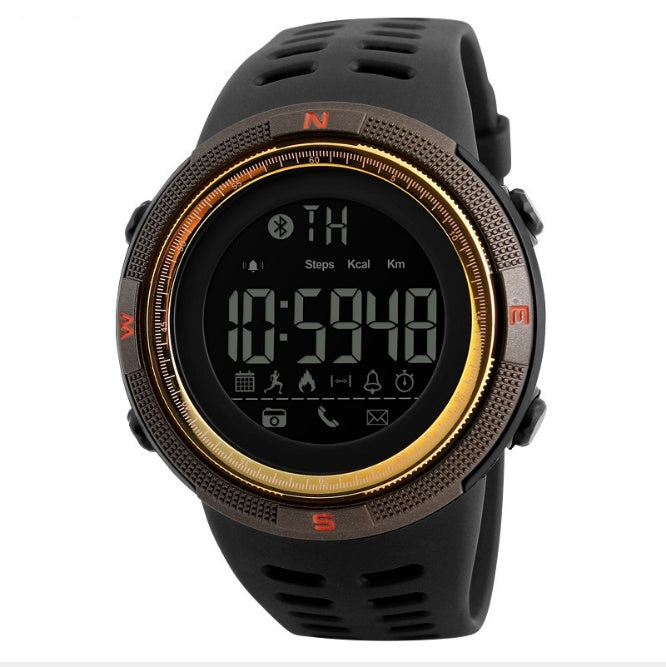 New waterproof smart Bluetooth camera step step electronic watch call reminder fashion men&